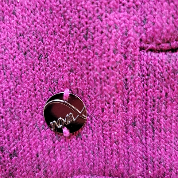 Fushia Zipped Hoodie - Picture 6 of 8